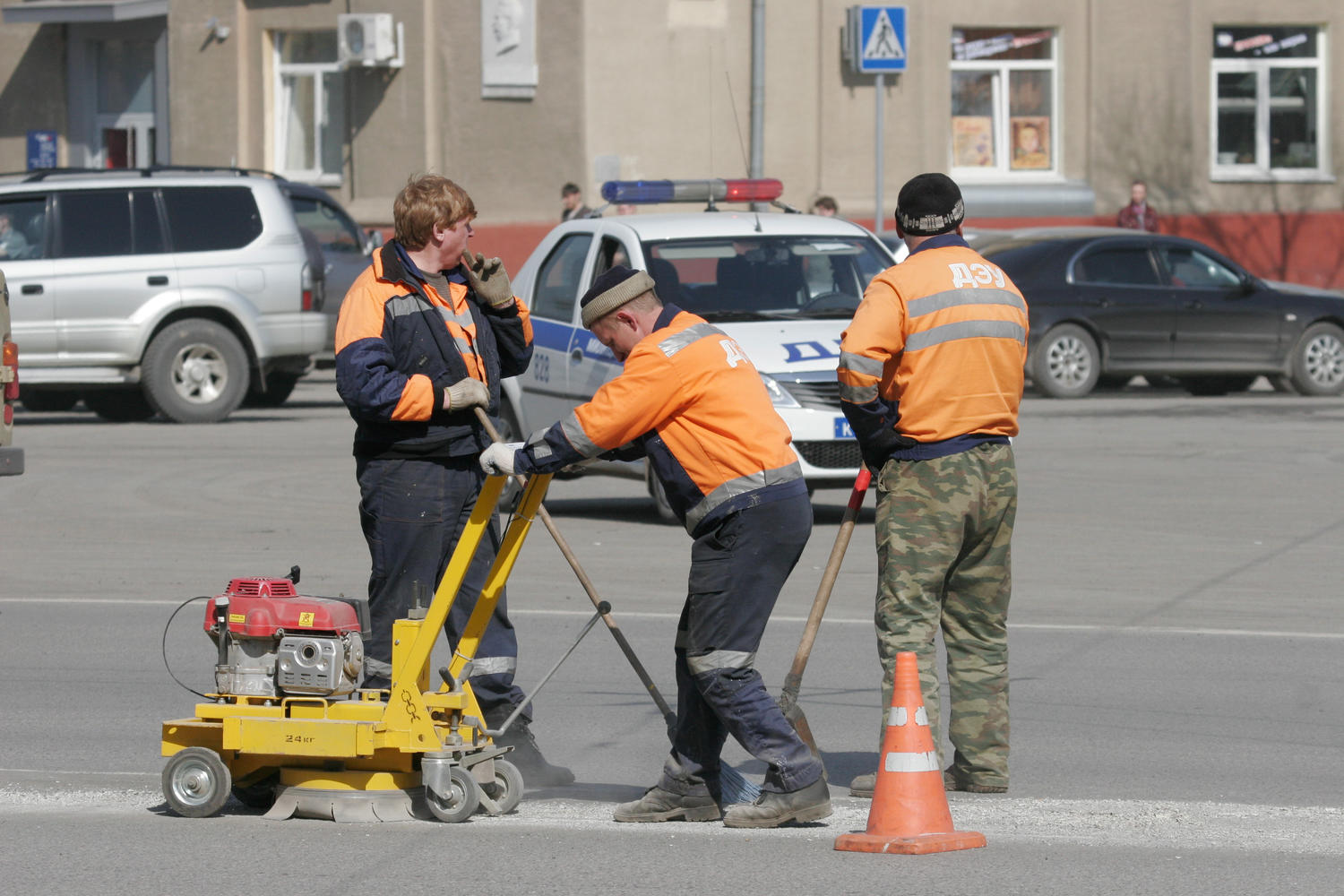 В Кемерове завершился ремонт дороги на Красноармейской