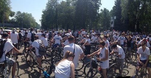 «ВелоБум» в Новокузнецке собрал 900 велосипедистов