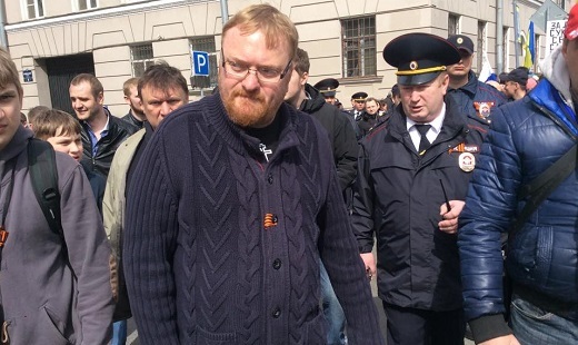 Полиция не пустила Виталия Милонова к «радужному» шествию на Невском