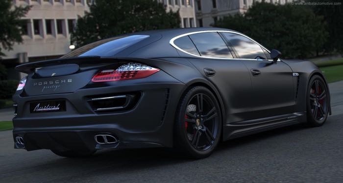 Новый Porsche Panamera попал на видео во время дорожных тестов