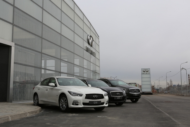 Infiniti снижает цены на автомобили в России