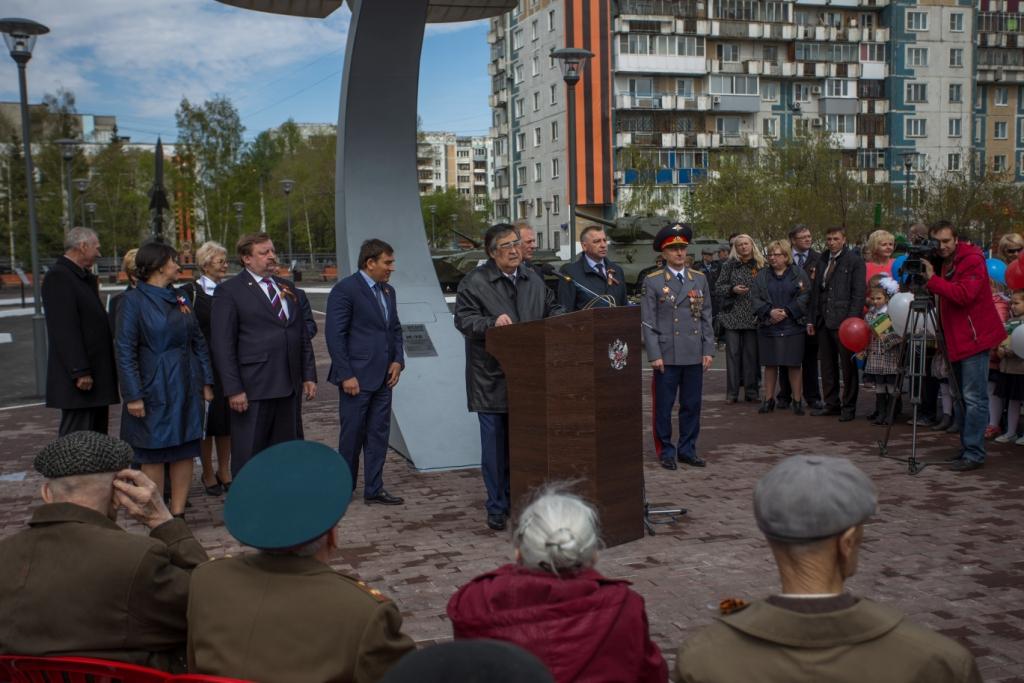 В Новокузнецке заработал музей войной техники под открытым небом