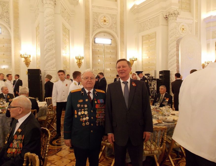 Кузбасский ветеран поговорил с Путиным после парада Победы в Москве