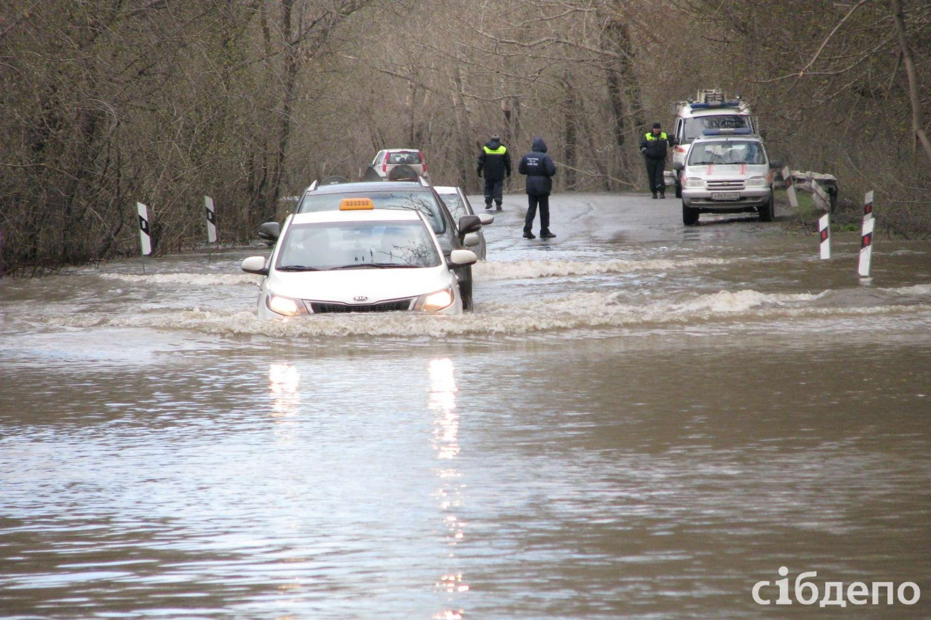 Автодорогу Кемерово – Улус затопило