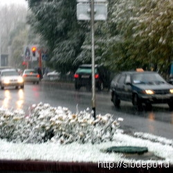 С первым снегом на дорогах Кемерова число аварий увеличилось почти вдвое