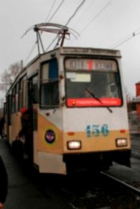 ДТП в Кемерове парализовало движение трамваев