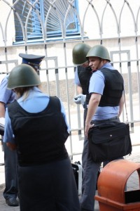 Забытую сумку на кемеровском автовокзале приняли за бомбу (ФОТО)