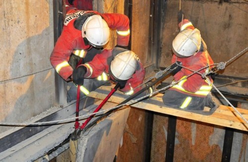 В пострадавшем от взрыва доме продолжаются ремонтно-восстановительные работы
