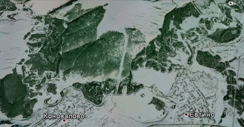 В лесу Беловского района со спутника замечены следы НЛО