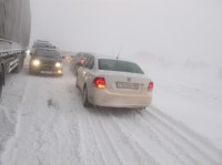 Как я попал в пробку на трассе М-53