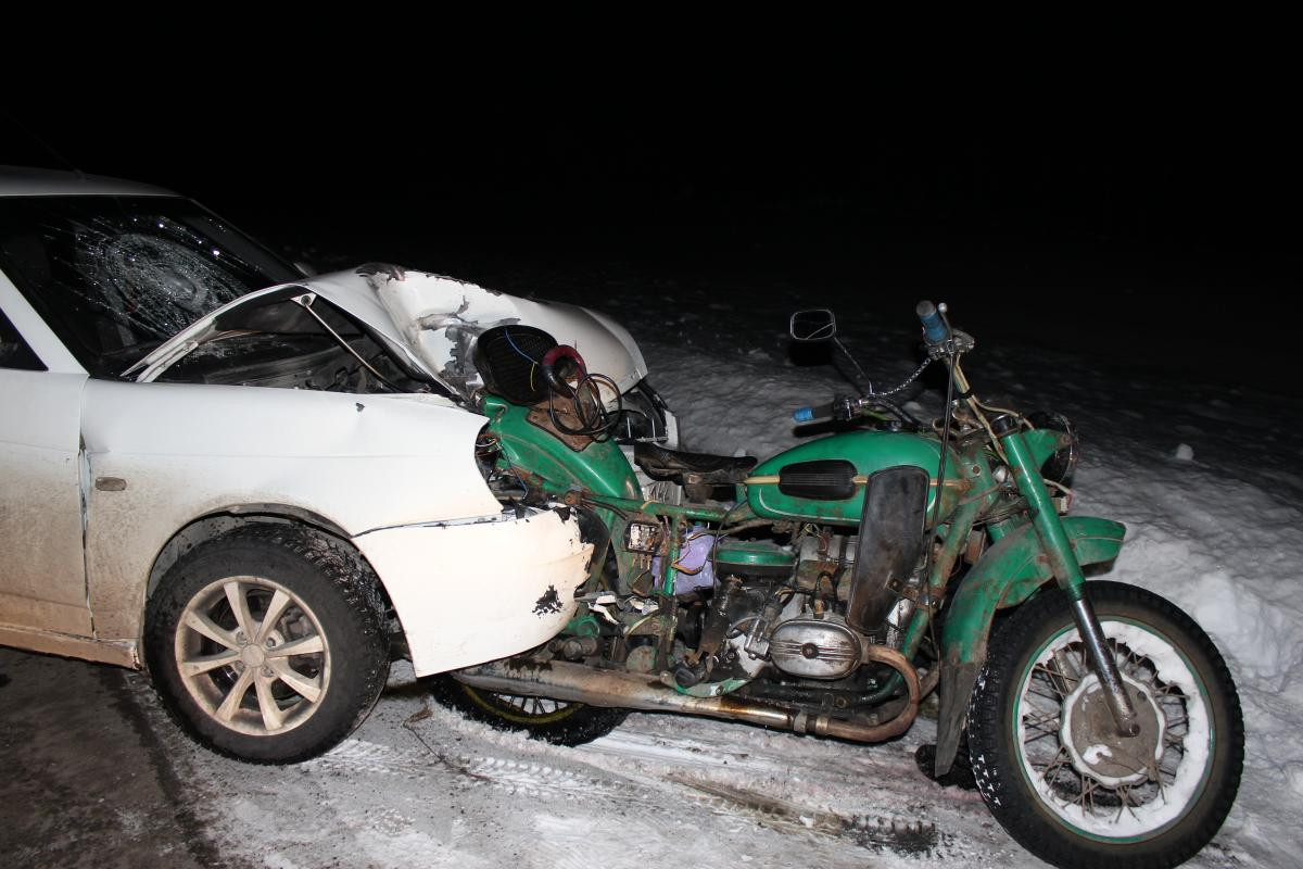 В Кузбассе в ДТП погиб 14-летний пассажир мотоцикла
