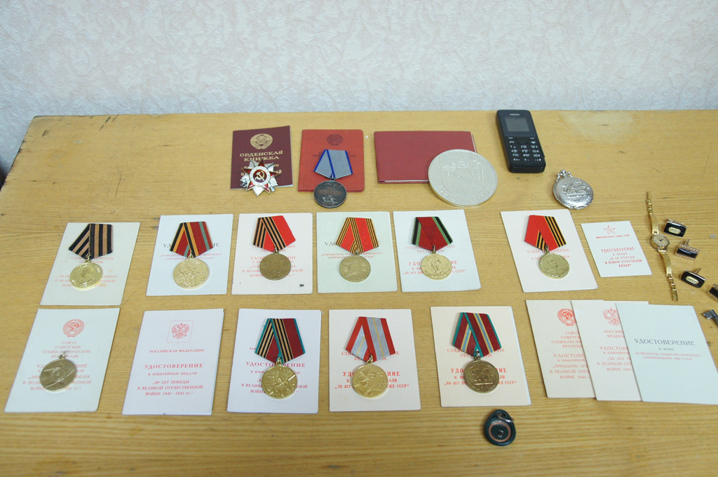 В Кузбассе ветерану-фронтовику вернули похищенные медали