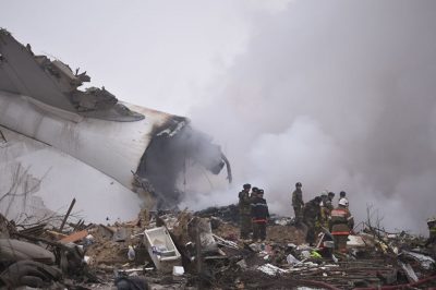 Число погибших в авиакатастрофе в Киргизии выросло до 37 человек