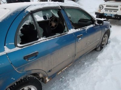 23-летний кузбассовец повредил пять автомобилей после ссоры с родственниками