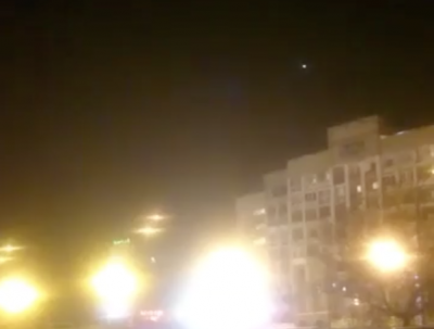 Новокузнечанка запечатлела на видео НЛО в небе над городом
