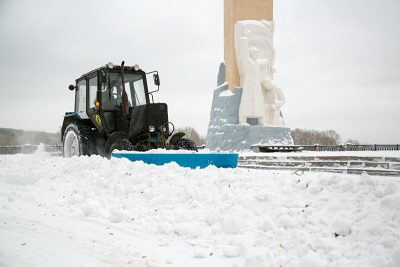 В Кемерове снегоотвалы заполнены на 80%