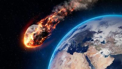 В 2017 году крупный астероид может упасть на Землю и вызвать цунами