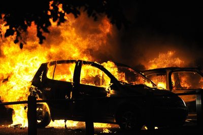 Четыре автомобиля сгорели в Кузбассе за сутки