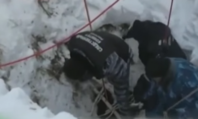 В Сети опубликовали видео с места операции по поднятию тела Виктории Реймер в Новокузнецке