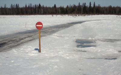 Шесть ледовых переправ закрыли в Кузбассе