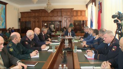 В Кемерове прошло экстренное заседание антитеррористической комиссии