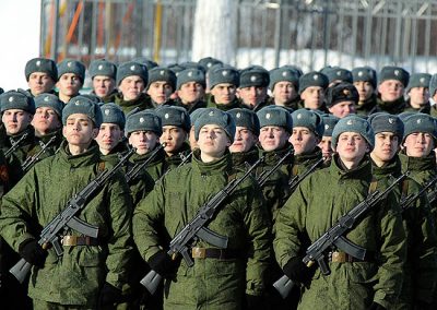 Россия стала третьей страной с самими большими военными расходами