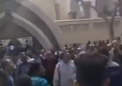 В христианской церкви Египта террорист-смертник взорвал бомбу, есть жертвы