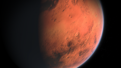 Учёные хотят на Марсе создать озеро с помощью астероида