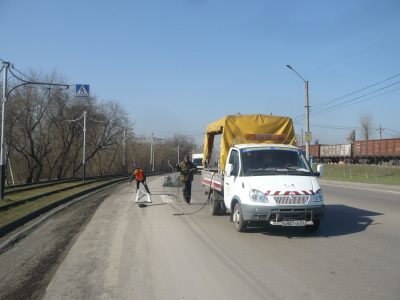В наступившем сезоне кузбасские дорожники нанесут на дороги более 7 000 км разметки
