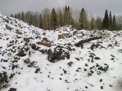 В Кузбассе сотрудники Россельхознадзора обнаружили несанкционированный склад снега