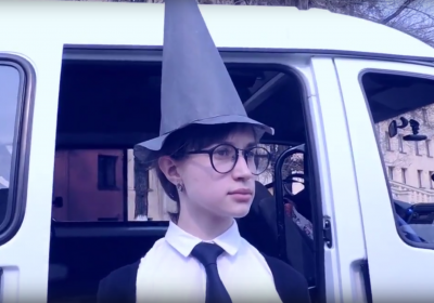 Новокузнечане сняли видеопародию на песню «Тает лёд» в стиле Гарри Поттера