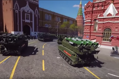 Минобороны РФ опубликовало видео репетиции парада Победы в формате 360 градусов