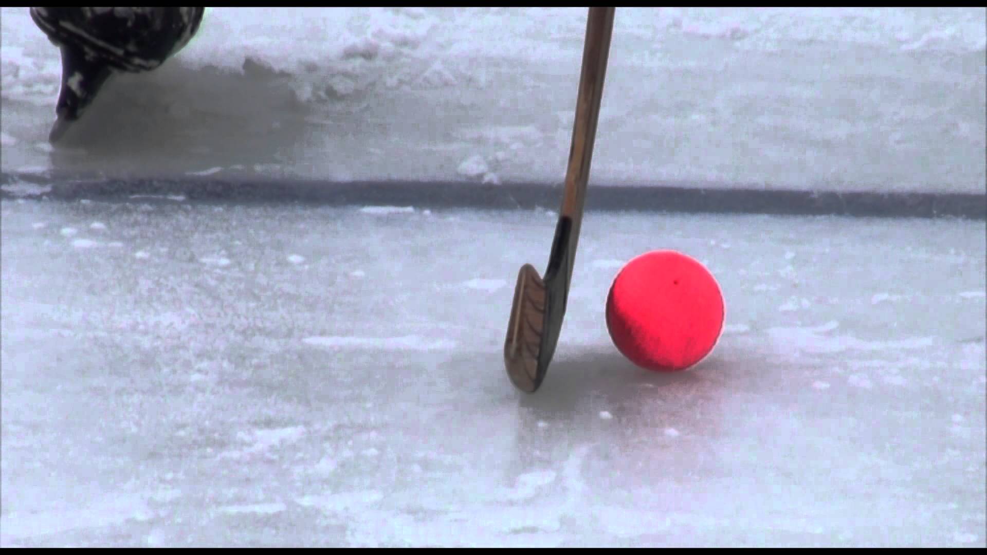 Хоккей с мячом на льду