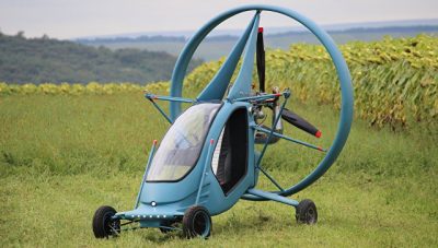 Российская компания разработала летающий электромобиль