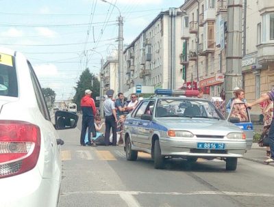 В Кузбассе нетрезвый водитель сбил пешехода и попытался скрыться