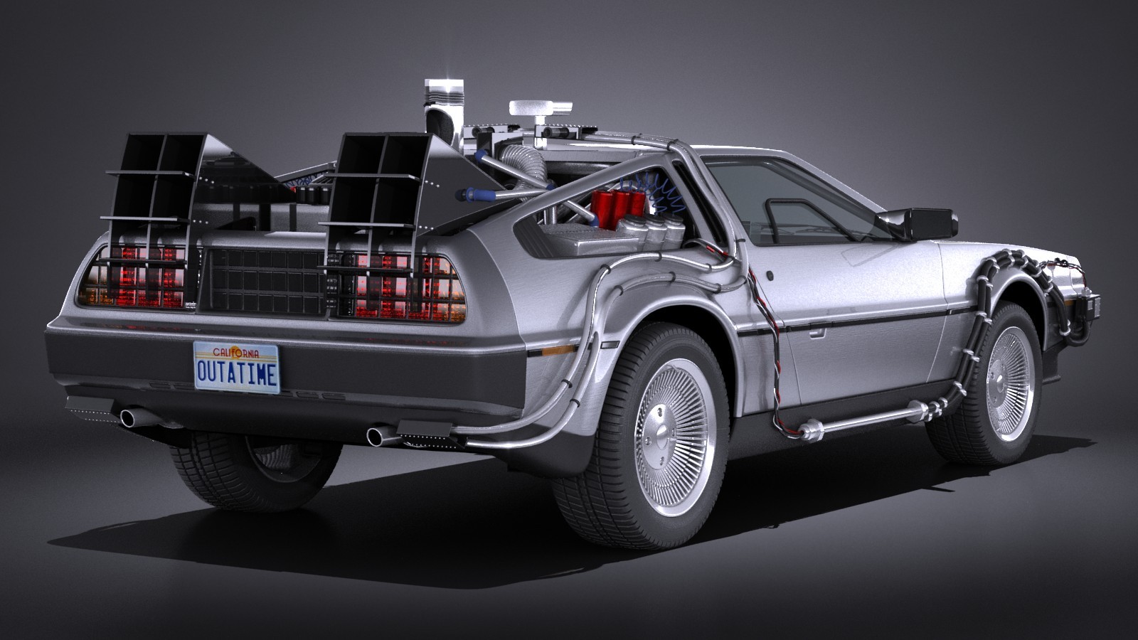 delorean dmc 12 назад в будущее