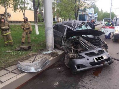 Видео: новокузнечанин получил штрафов на 48 тысяч после пьяного ДТП в день покупки авто