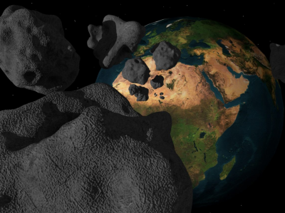 В октябре астероид размером с дом пролетит рядом с Землёй
