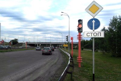 В каком режиме будет работать светофор на перекрёстке Притомский – Терешковой в Кемерове