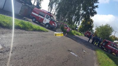 В Кемерове при пожаре в частном доме погибли два человека