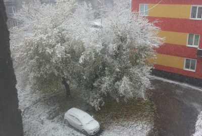 Синоптики назвали причину снегопадов в Кузбассе