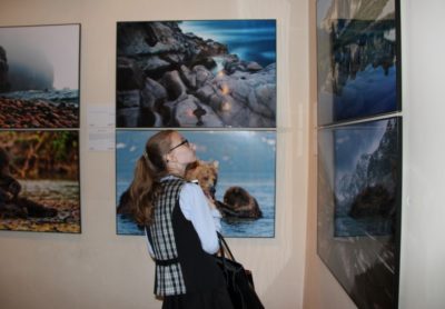 Кузбасские школьники посетили выставку «Первозданная Россия»