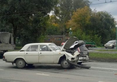 В Кемерове в ДТП на Красноармейской пострадала пассажирка Toyota Carina