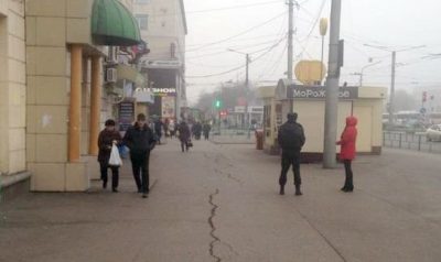 На привокзальной площади Новокузнецка ликвидировали незаконную торговлю