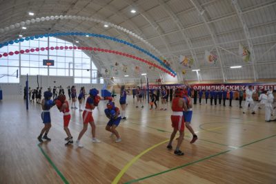 В Прокопьевском районе открыли спортзал за 52 млн рублей
