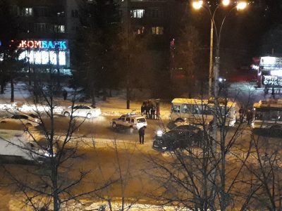 В ГИБДД прокомментировали ДТП с участием Ford и полицейской машины в Кемерове