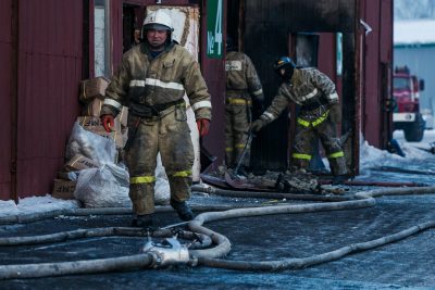 В Кузбассе за сутки при пожарах погибли три человека