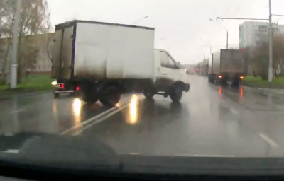 В Кемерове водителя «Газели» оштрафовали за попавшее на видео нарушение ПДД