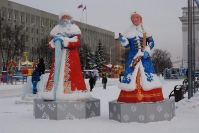 Названа дата открытия ледового городка на площади Советов в Кемерове