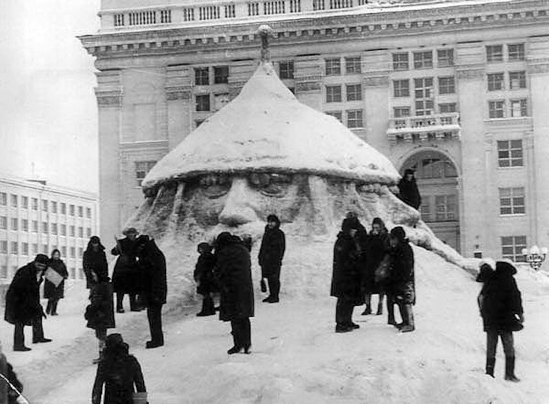 Кемерово, площадь Советов, 1960-е годы